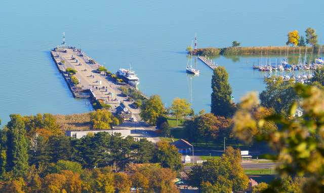Magyarország Veszprém megye hegy Badacsony Balaton