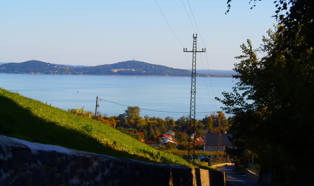 Magyarország Veszprém megye hegy Badacsony Balaton