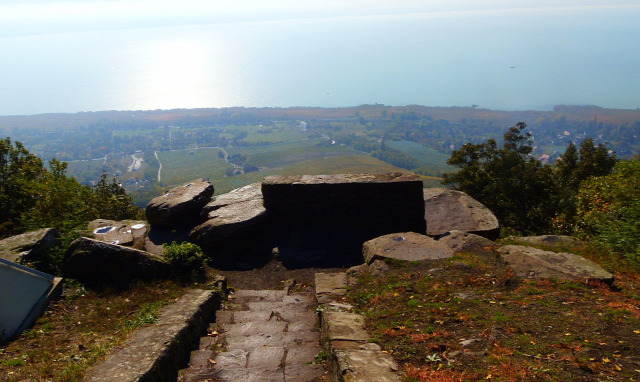 Magyarország Veszprém megye hegy Badacsony Balaton
