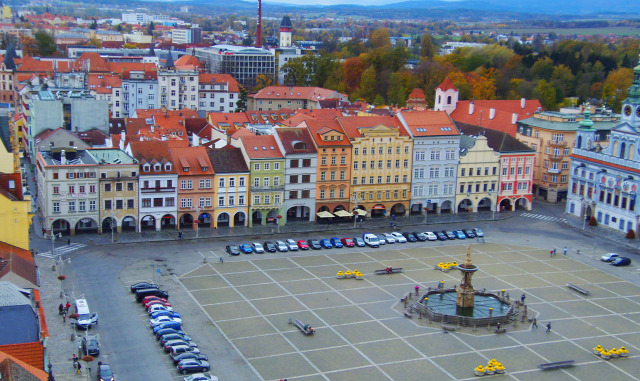 Csehország város Ceske Budejovice