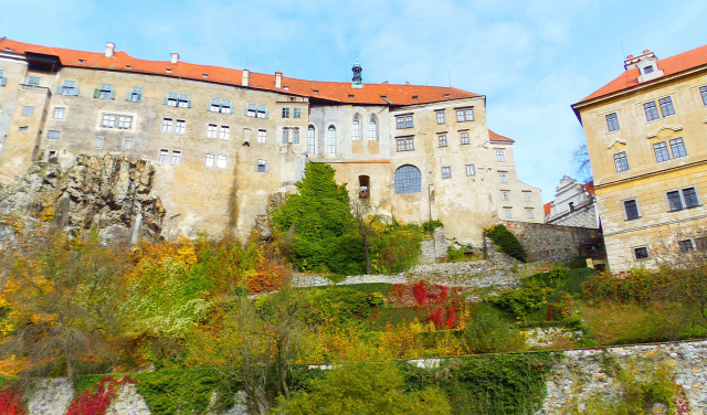 Csehország vár Cesky Krumlov