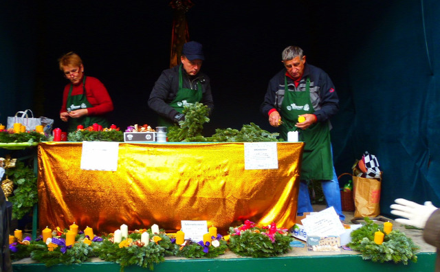 Ausztria Bécs adventi vásár város