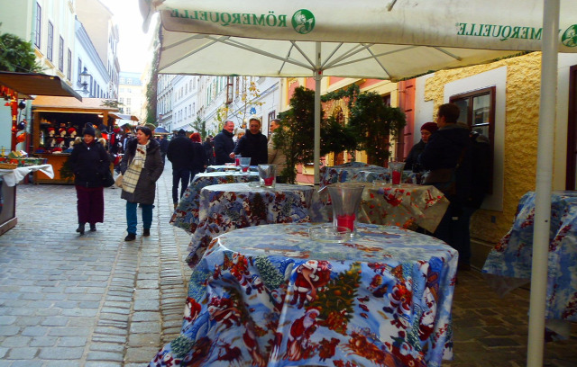 Ausztria Bécs adventi vásár város