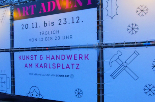 Ausztria Bécs adventi vásár Karlsplatz