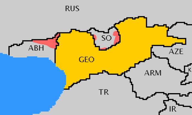 oszétia oroszország háború grúzia