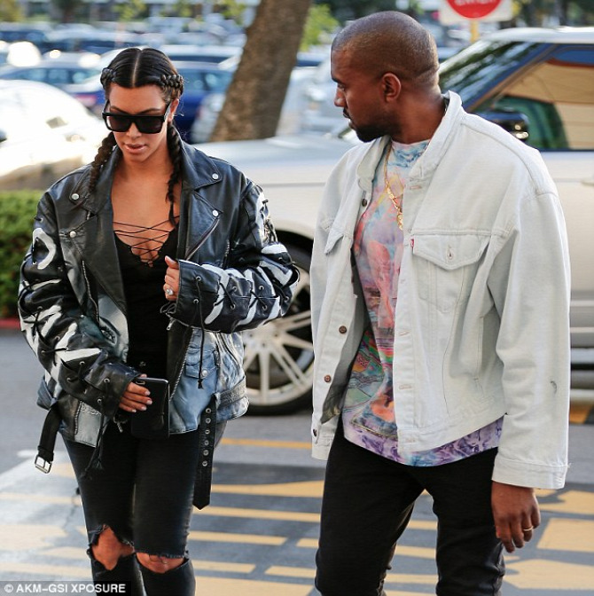 Kim Kardashian Tom Ford Kanye West