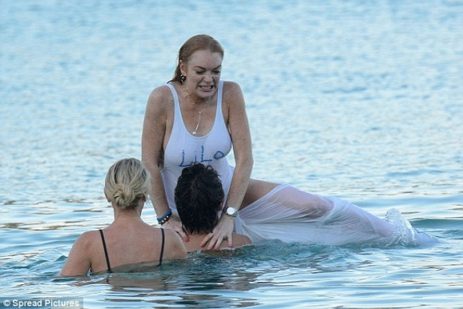 Dirty Dancing fürdőruha Lindsay Lohan