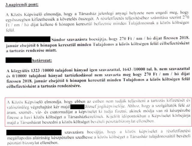 társasház közös költség célbefizetés társasházi közgyűlés lakáspiac 2018 Budapest Magyarország Ingatlanműhely