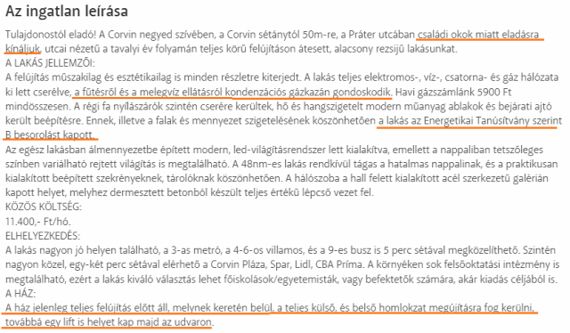 lakásfelújítás lakásbefektetés új építésű lakás használt lakás lakásárak lakáspiac Corvin-negyed Budapest Ingatlanműhely