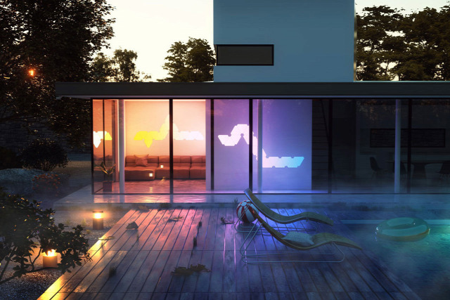 okosotthon smart home iot design design világítás
