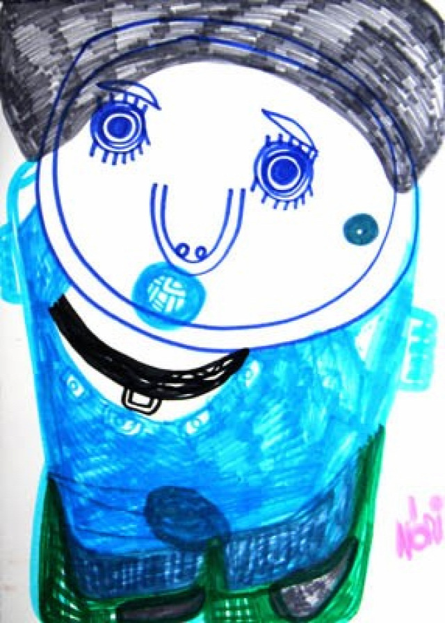 remény rajz autizmus autistic art alapítvány művészet terápia