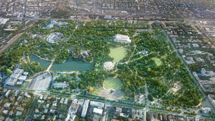 Liget Budapest Projekt Városliget Szloszjár György Garten Studio