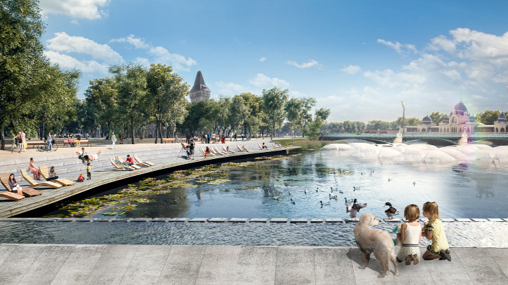 Liget Budapest Projekt Városliget Szloszjár György Garten Studio