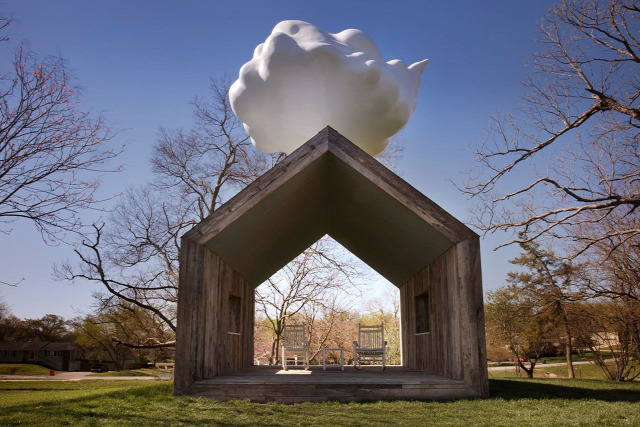 építészet design archichat barányfelhő Matthew Mazotta bituman Cloud House Missouri Springfield usa