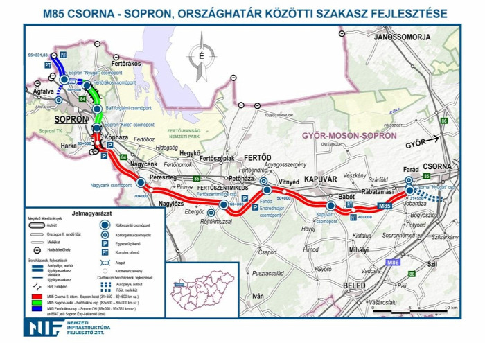 útépítés közút Sopron Strabag autóút Swietelsky EuroAszfalt Betonútépítő Dömper Subterra