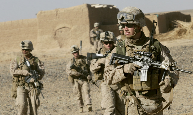 tengerészgyalogság usa afganisztán usmc földön hekmatjar tálib