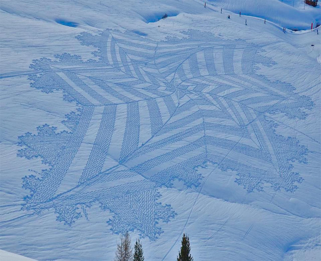 művészet érdekes hihetetlen oriási szép hó