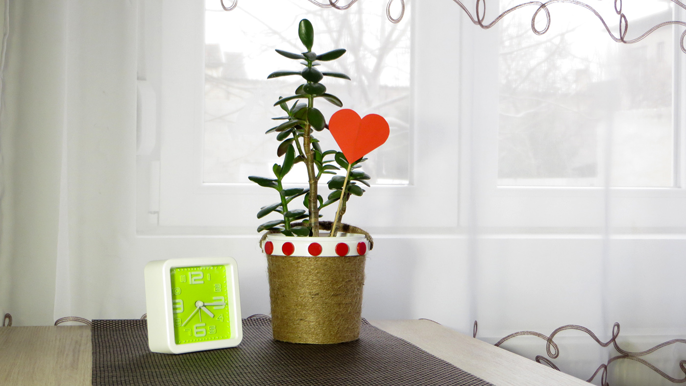 DIY ajándék olcsó könnyű kreatív ötletek recycle Valentin-nap virágtartó újrahasznosítás ünnepek spárga