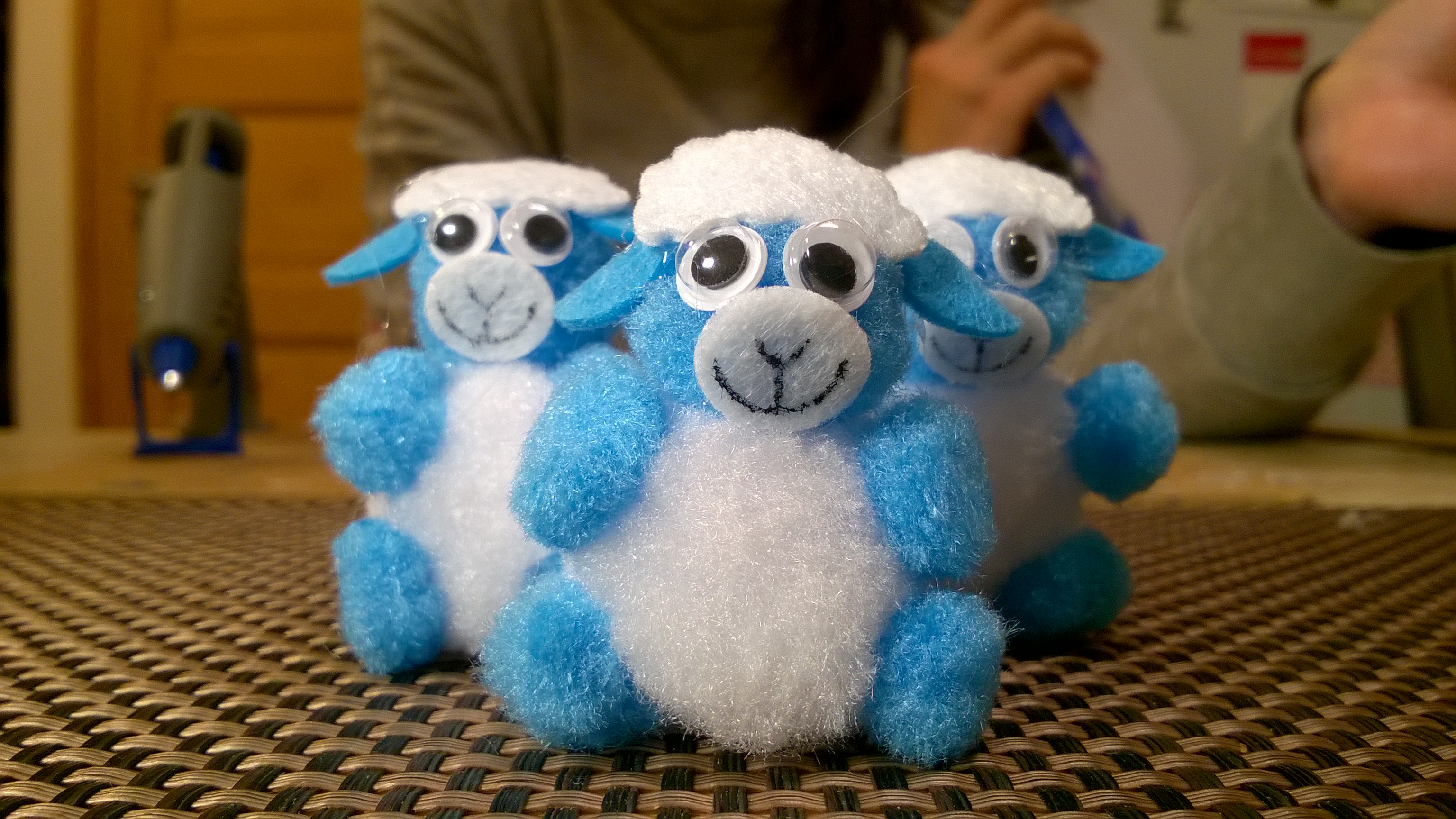 DIY könnyű ragasztópisztoly ünnepek bárány húsvét kreatív gyerekekkelállat