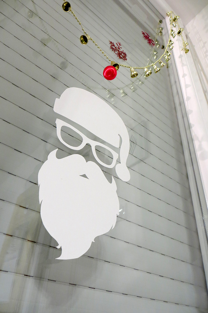 ünnepek közepes gyerekekkel karácsony ablakmatrica kreatív DIY fólia matrica
