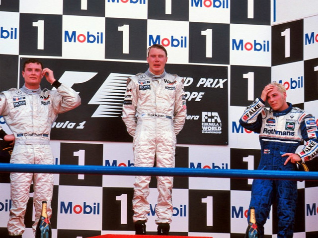 1998 Ausztrál Nagydíj Melbourne Mika Häkkinen David Coulthard Ron Dennis Adrian Newey