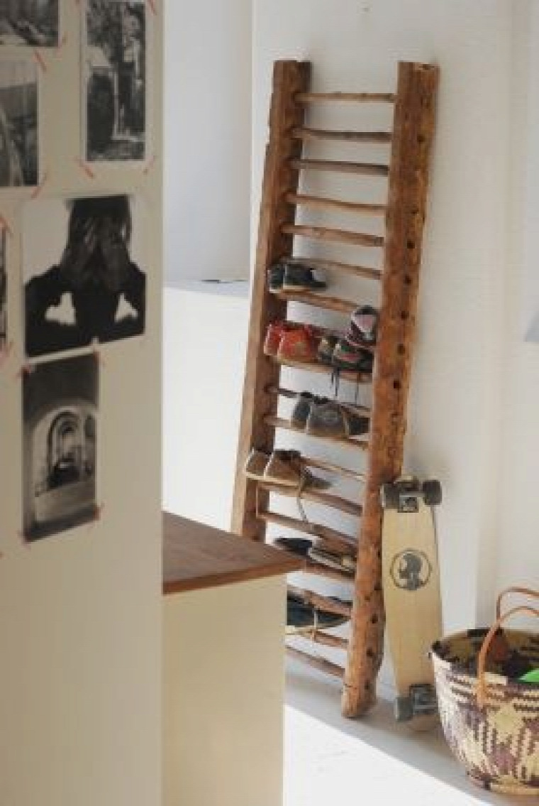 DIY létra kreativitás lakberendezés