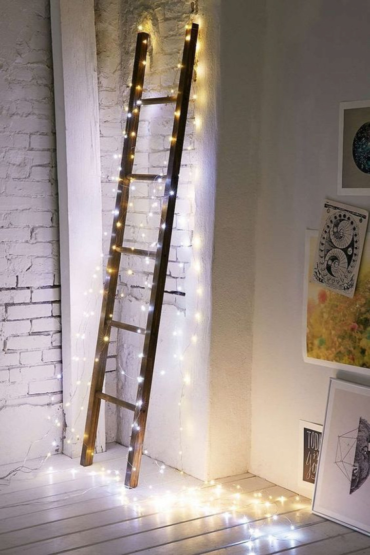 DIY létra kreativitás lakberendezés