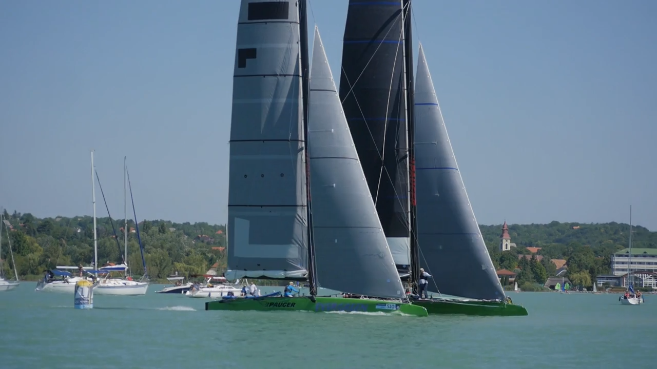 50. Kékszalag Erste Nagydíj  verseny  Magyar Vitorlás Szövetség  Balaton  katamarán