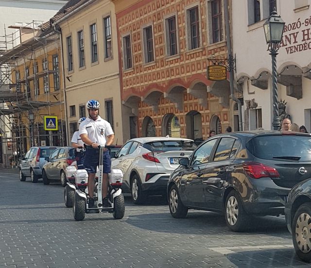 segway rendőrség budapest I. kerület