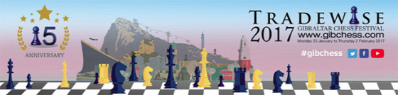 Gibraltár Tradewise Masters 2017 sakkfesztivál