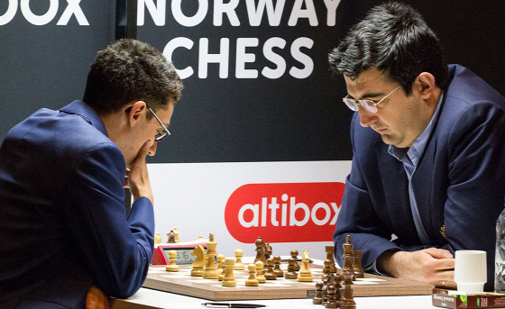 Chess.com Open  Douglas  Carlsen Kramnyik Anand