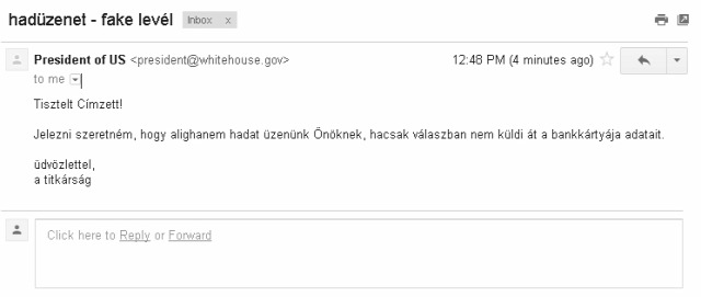 email hamisítás ITsec spam scam levélszemét szájbarágó DKIM SPF DomainKeys hitelesítés