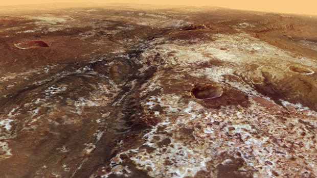 ESA repülés Mars Mawrth-völgy Mars Express