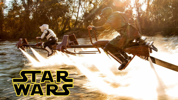 Star Wars SW Jedi visszatér VI. Speeder bike uldözés