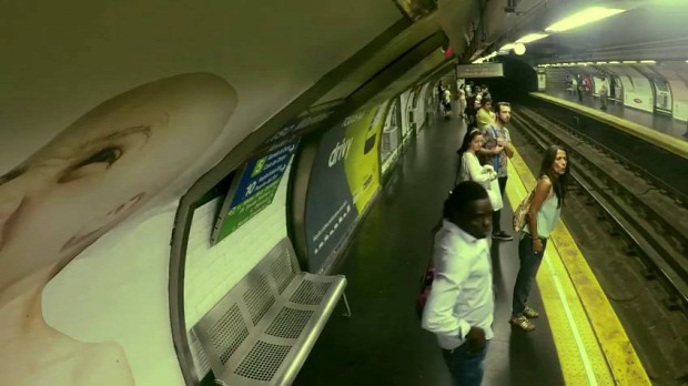 reklám szellem metro gohostbusters szellemírtók