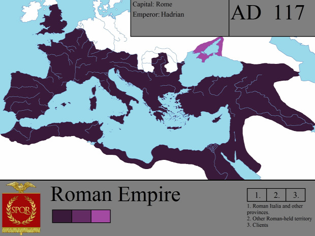 Róma terület birodalom