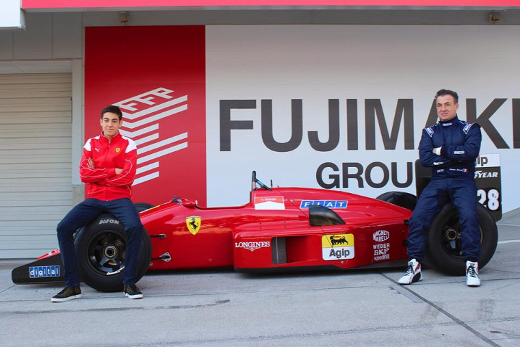 F1 Forma-1 Jean Alesi Giuliano Alesi Suzuka Ferrari Tyrrell