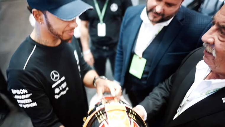 F1 Forma-1 Lewis Hamilton Juan Manuel Fangio Mercedes Brazil Nagydíj