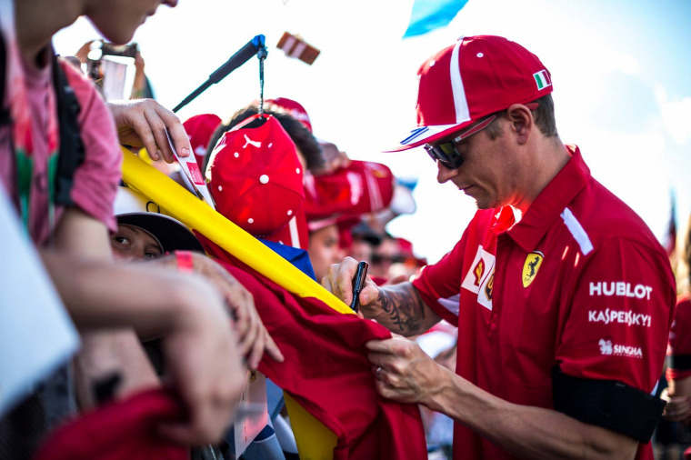 F1 Forma-1 Kimi Räikkönen Maurizio Arrivabene Louis Camilleri Sergio Marchionne Magyar Nagydíj Hungaroring