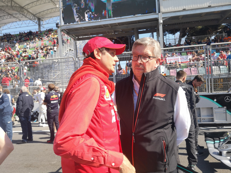 F1 Forma-1 Louis Camilleri Ferrari Spanyol Nagydíj 2019 John Elkann Maurizio Arrivabene