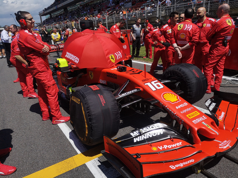 F1 Forma-1 Louis Camilleri Ferrari Spanyol Nagydíj 2019 John Elkann Maurizio Arrivabene