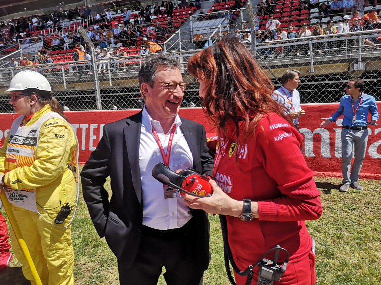 F1 Forma-1 Louis Camilleri Ferrari Spanyol Nagydíj 2019 John Elkann Maurizio Arrivabene