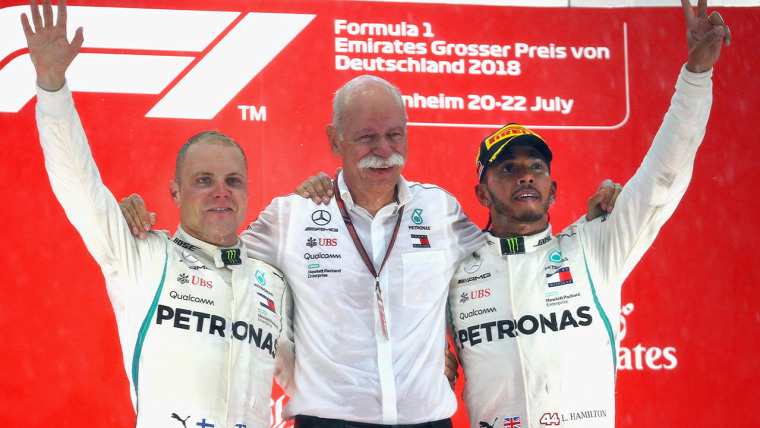 F1 Forma-1 Lewis Hamilton Dieter Zetsche Mercedes Daimler Orosz Nagydíj