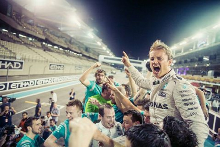 F1 Forma-1 Nico Rosberg Mercedes Abu Dhabi Nagydíj
