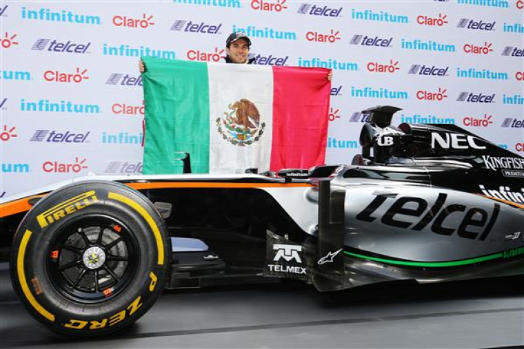 F1 Forma-1 Sergio Perez Force India Nico Hülkenberg Mexikói Nagydíj