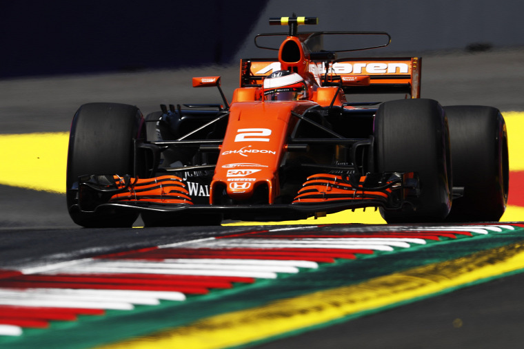 F1 Forma-1 Stoffel Vandoorne Fernando Alonso McLaren-Honda