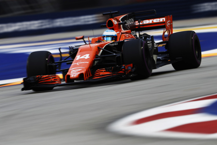 F1 Forma-1 Fernando Alonso McLaren Zak Brown Szingapúri Nagydíj