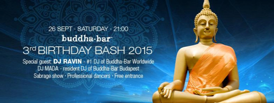 Buddha-Bar Hotel Budapest születésnap