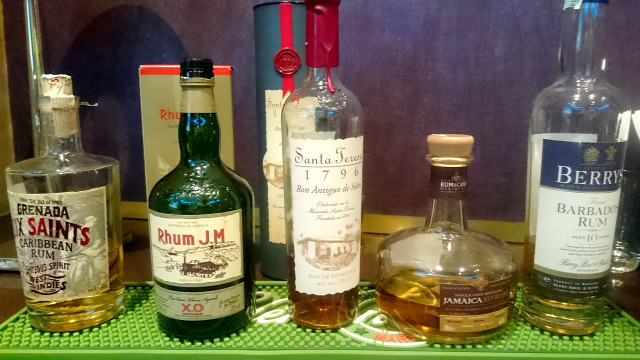 rum kóstoló whiskynet rhum jm six saints santa teresa jamaica barbados