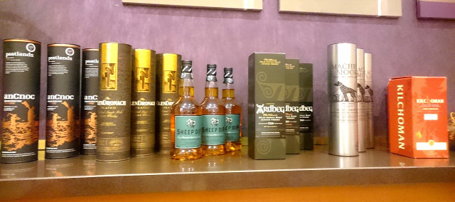 whiskynet whisk(e)y scotch whisky ancnoc glendronach ardbeg arran kilchoman kóstoló sheepdip